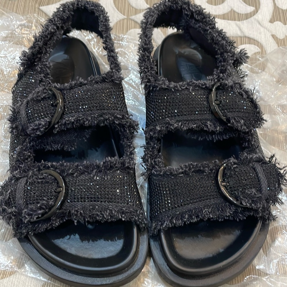 Zara  black sandals